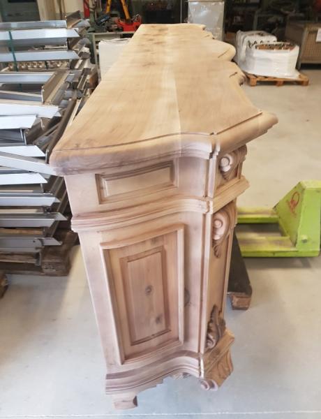 Sabbiatura mobile in legno